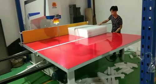 The Operation of Automatic Straight Cutting Machine